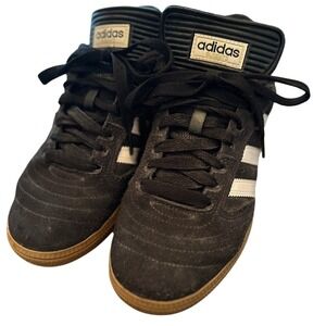 Adidas Busemitz Men's 7.5 Black and White Sneakers
